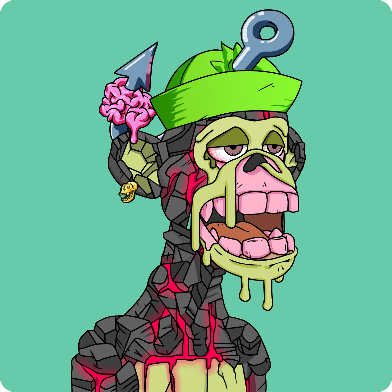 Yuga Labs - Mutant Ape Yacht Club - NFT # 2255