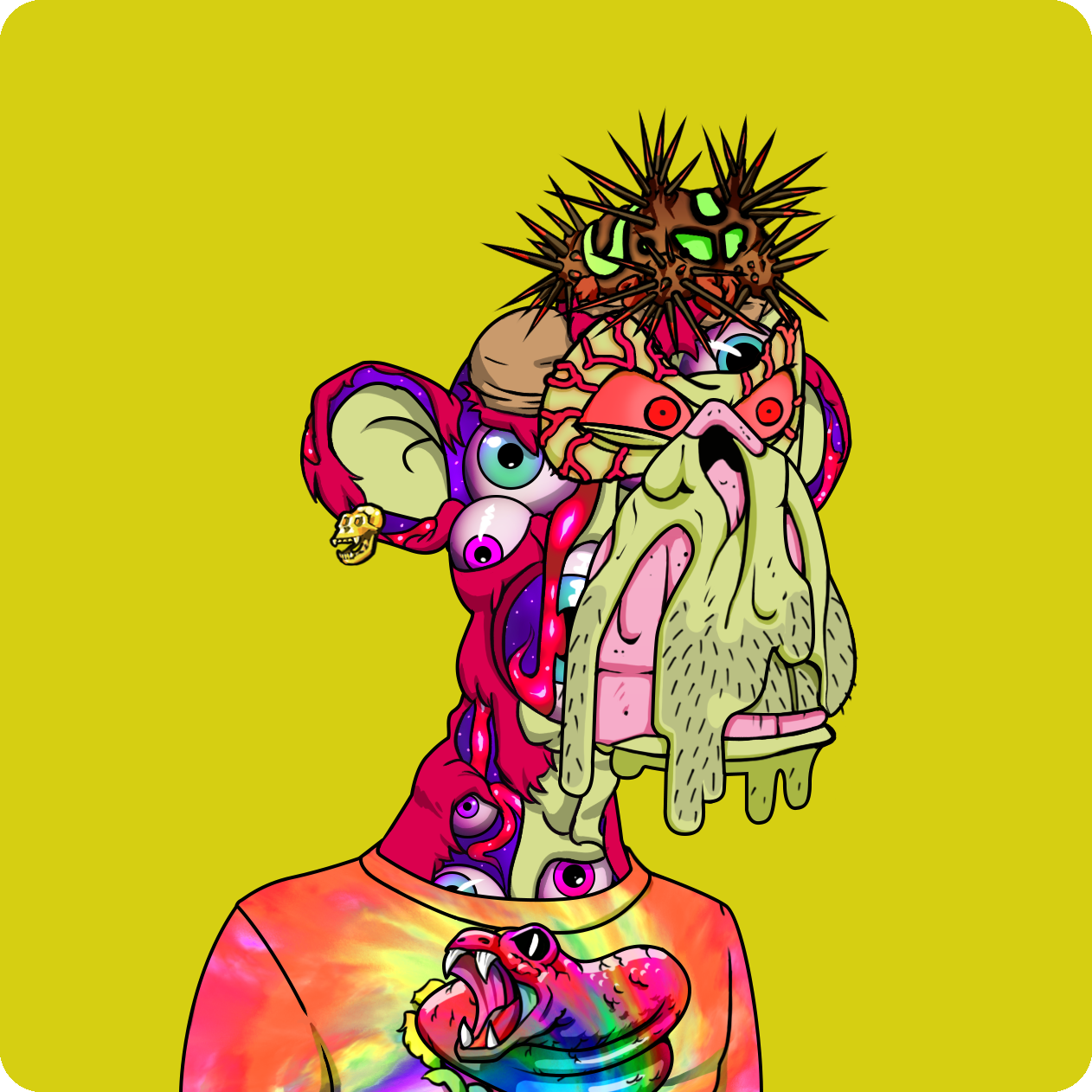 Yuga Labs - Mutant Ape Yacht Club - NFT # 17618