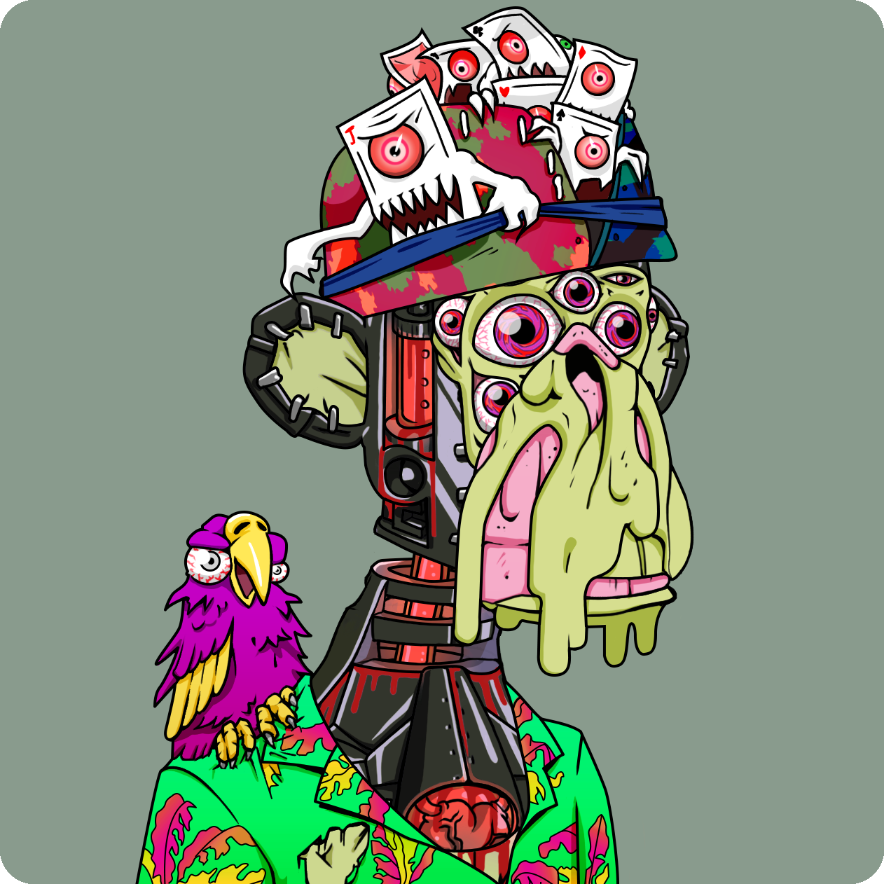 Yuga Labs - Mutant Ape Yacht Club - NFT # 15446