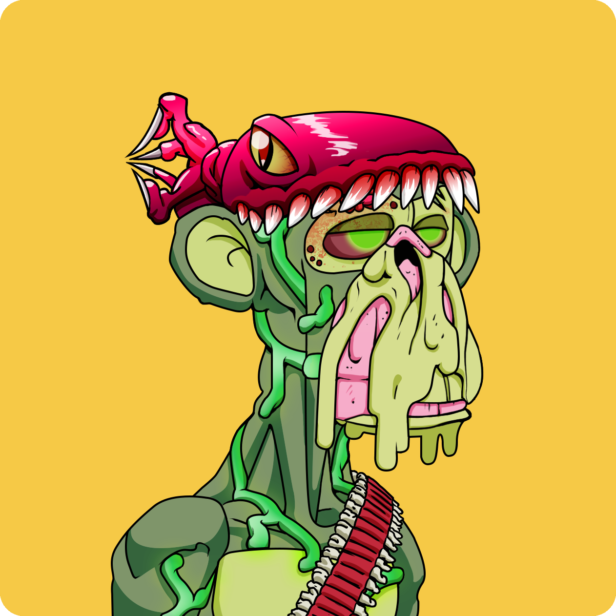 Yuga Labs - Mutant Ape Yacht Club - NFT # 2648