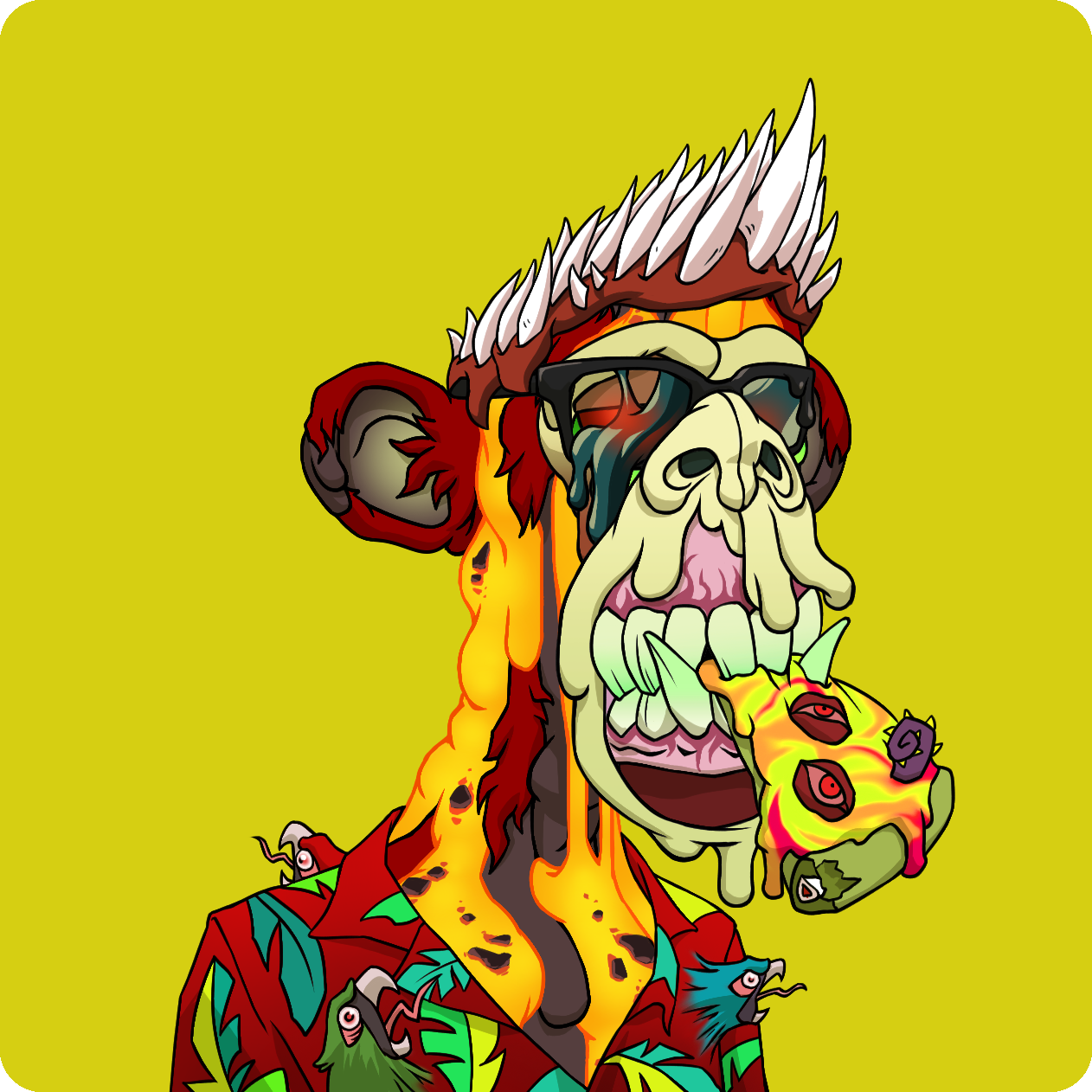 Yuga Labs - Mutant Ape Yacht Club - NFT # 19533