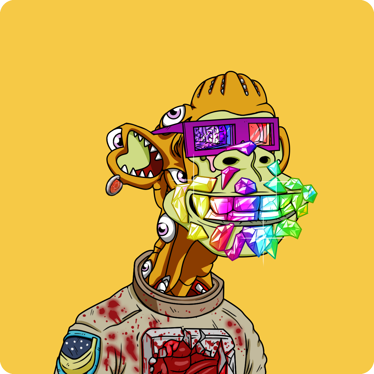 Yuga Labs - Mutant Ape Yacht Club - NFT # 15528