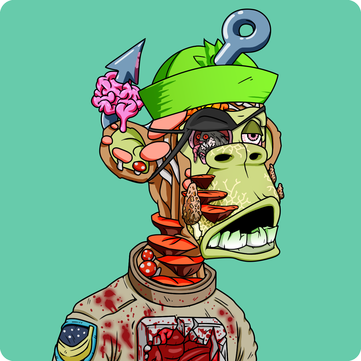 Yuga Labs - Mutant Ape Yacht Club - NFT # 9277