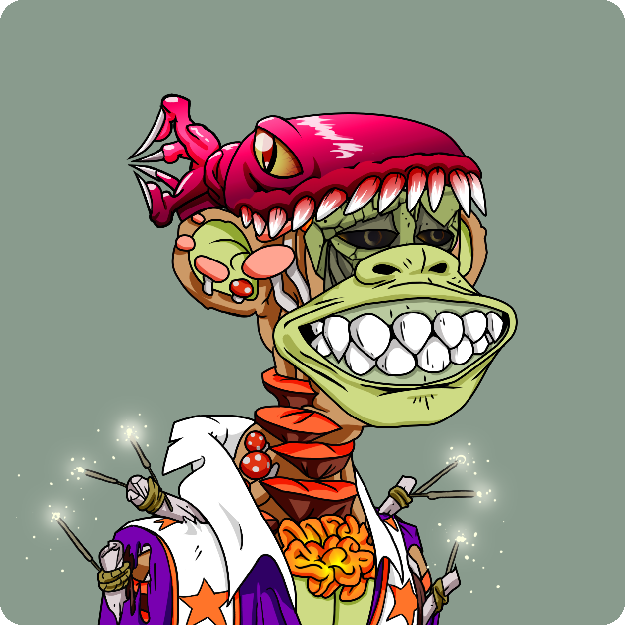 Yuga Labs - Mutant Ape Yacht Club - NFT # 1761