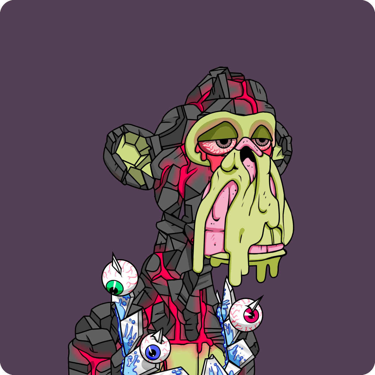 Yuga Labs - Mutant Ape Yacht Club - NFT # 411