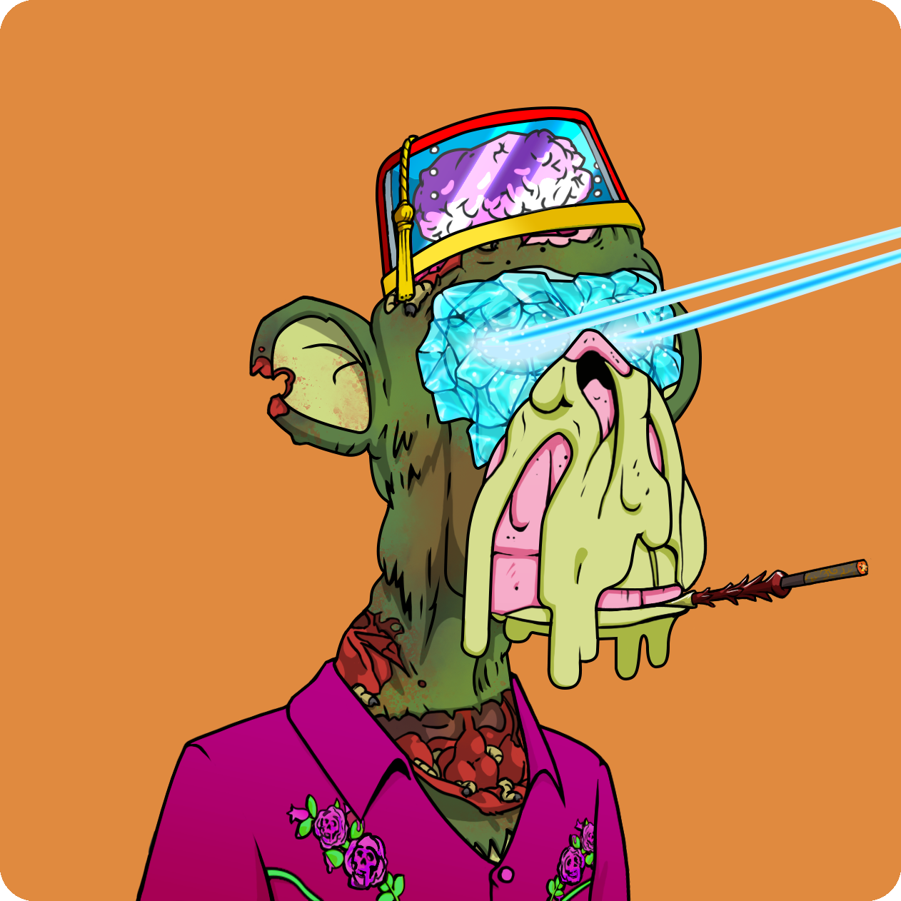 Yuga Labs - Mutant Ape Yacht Club - NFT # 10370