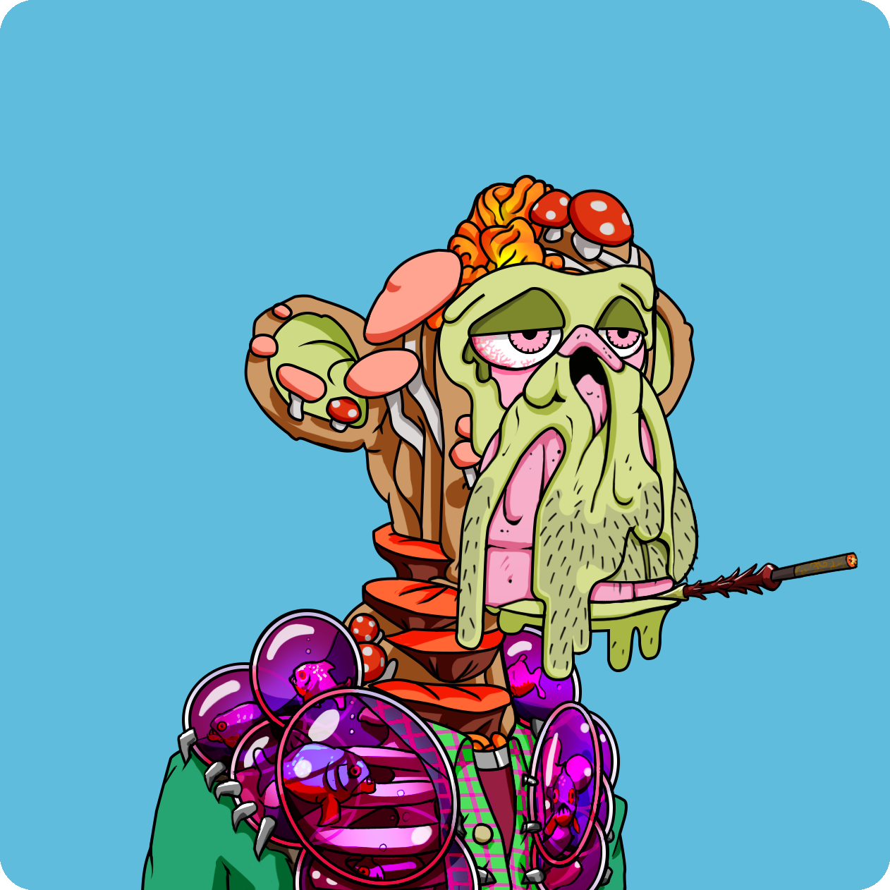 Yuga Labs - Mutant Ape Yacht Club - NFT # 1725