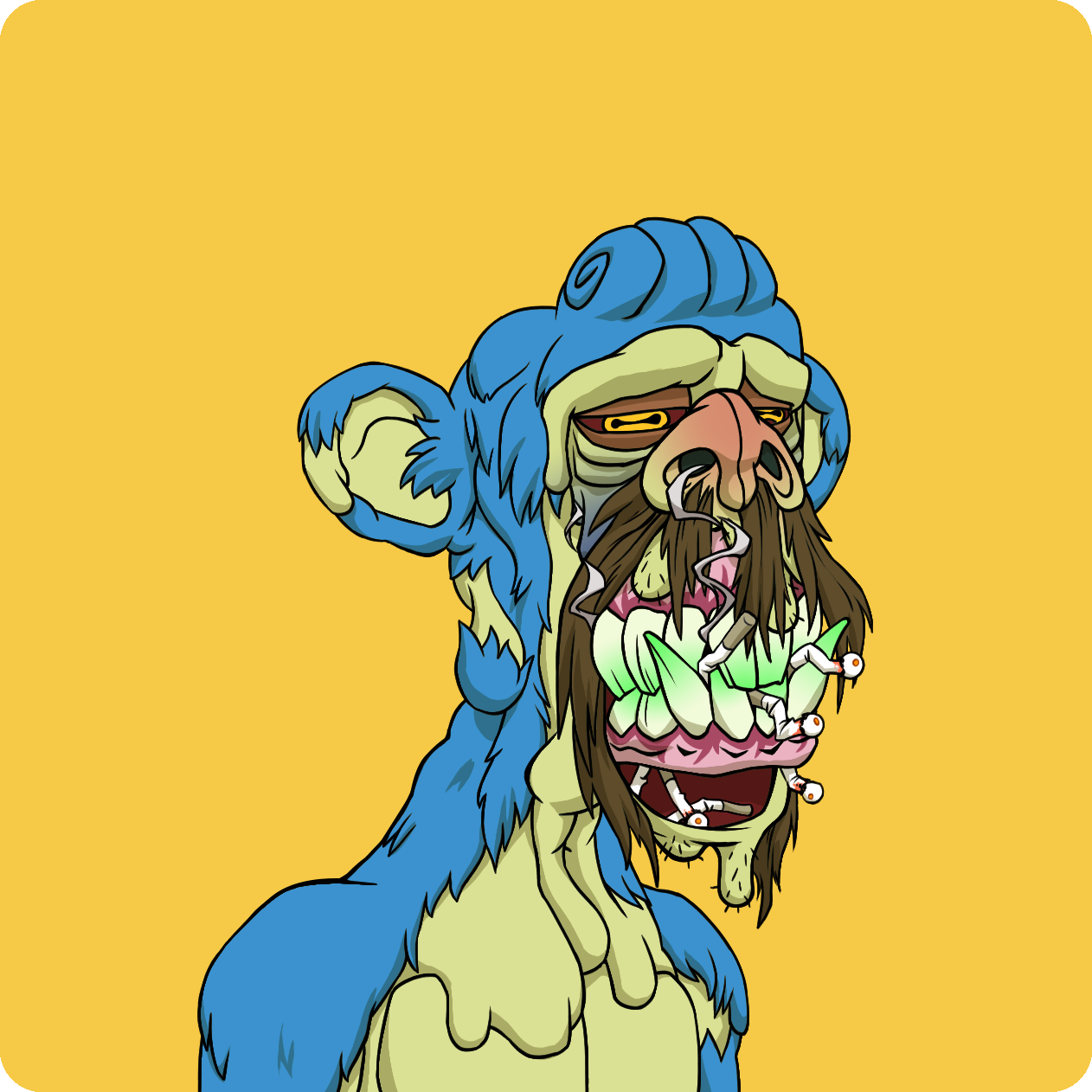 Yuga Labs - Mutant Ape Yacht Club - NFT # 9989