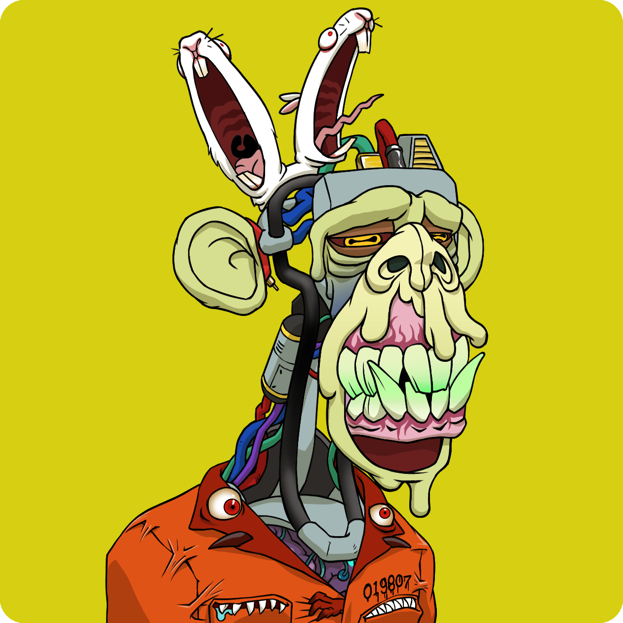 Yuga Labs - Mutant Ape Yacht Club - NFT # 7171