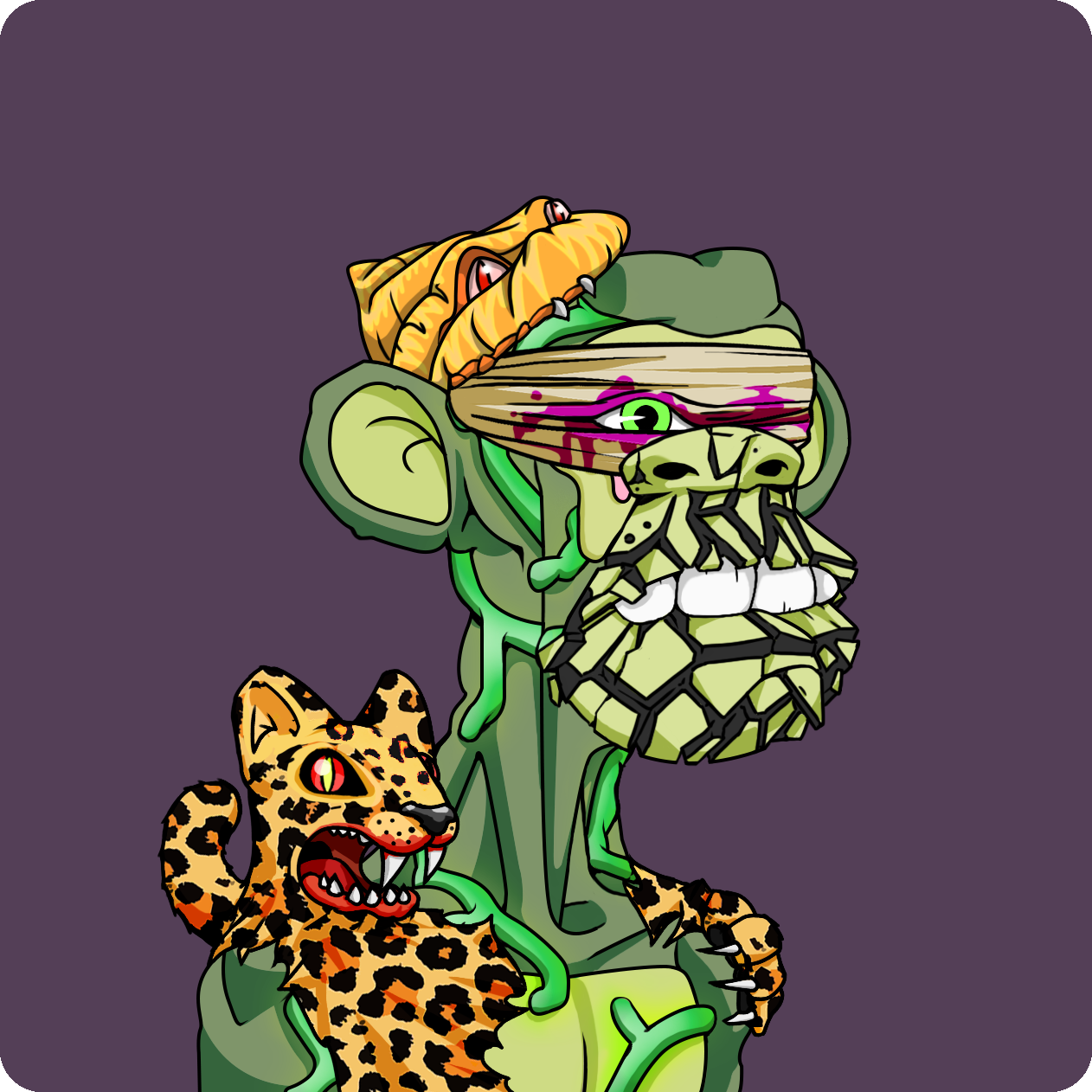 Yuga Labs - Mutant Ape Yacht Club - NFT # 8962