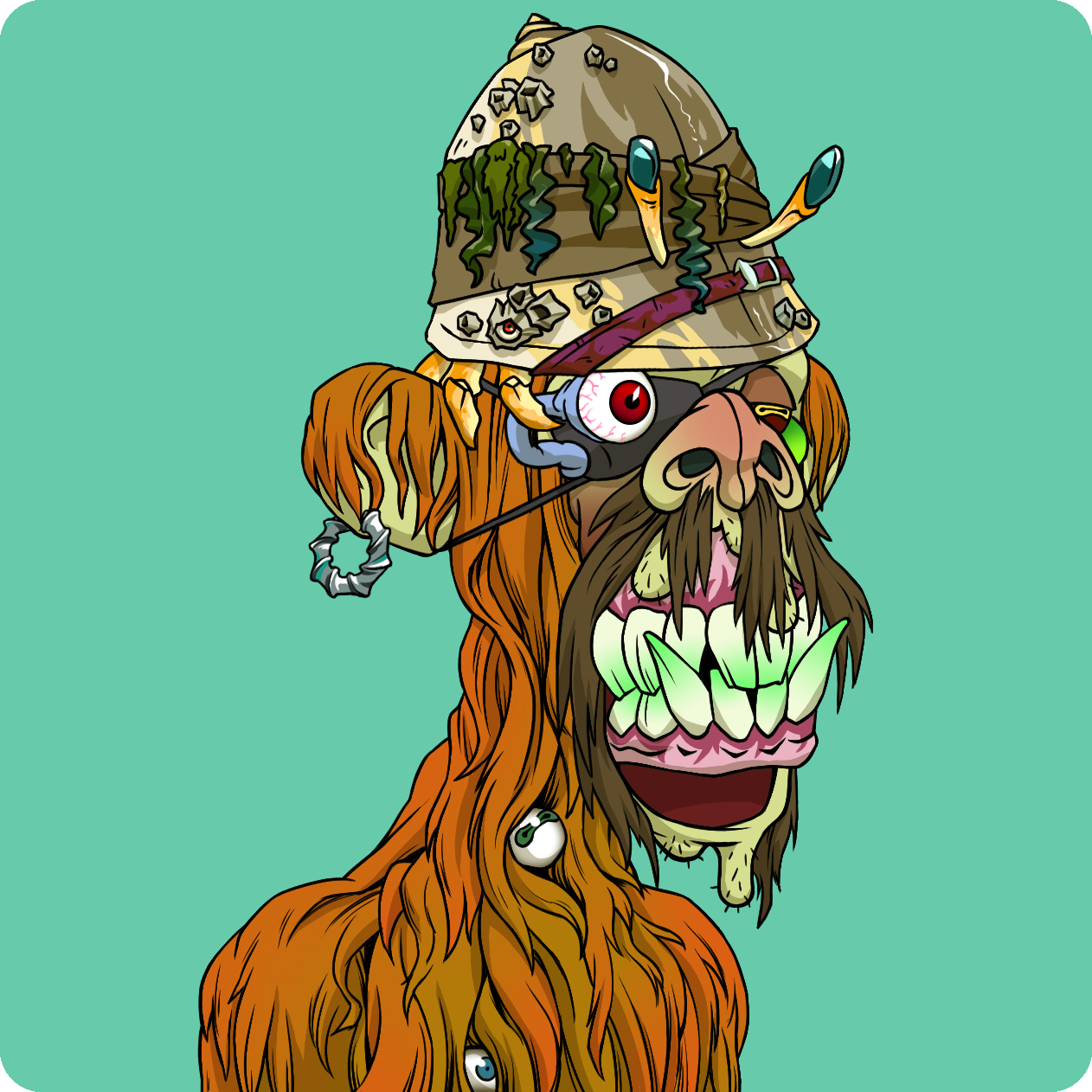 Yuga Labs - Mutant Ape Yacht Club - NFT # 18329