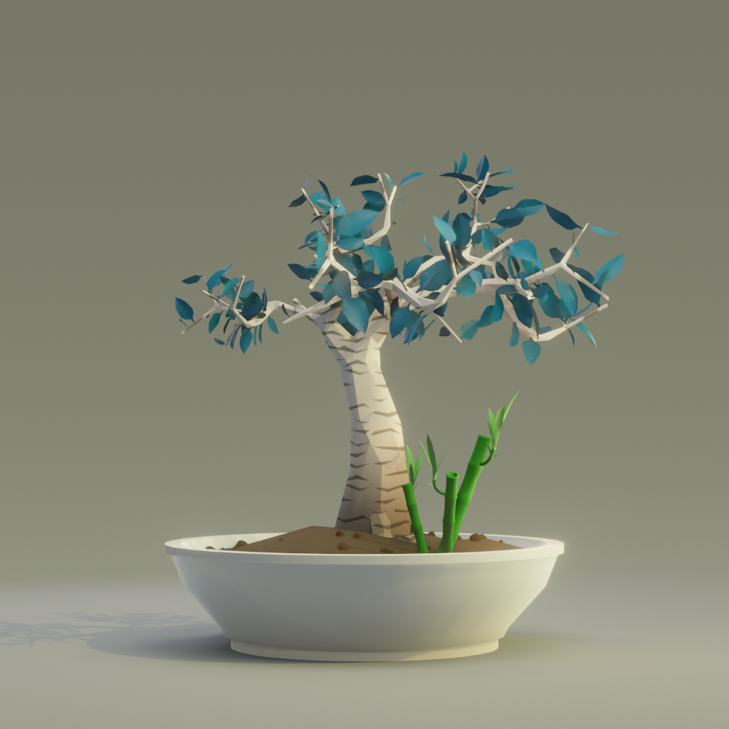 ZENFT Garden Society - Bonsai - Bonsai #8370 - NFT # 8370