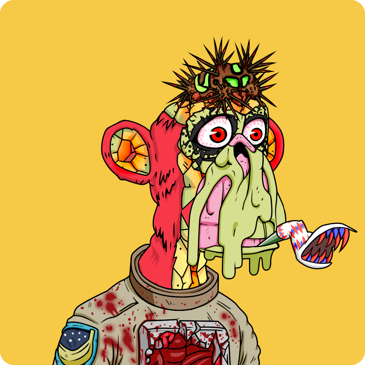 Yuga Labs - Mutant Ape Yacht Club - NFT # 21932