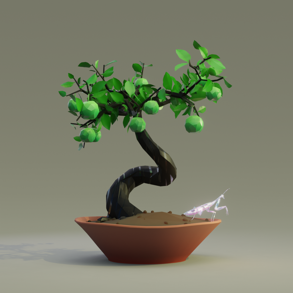 ZENFT Garden Society - Bonsai - Bonsai #8212 - NFT # 8212