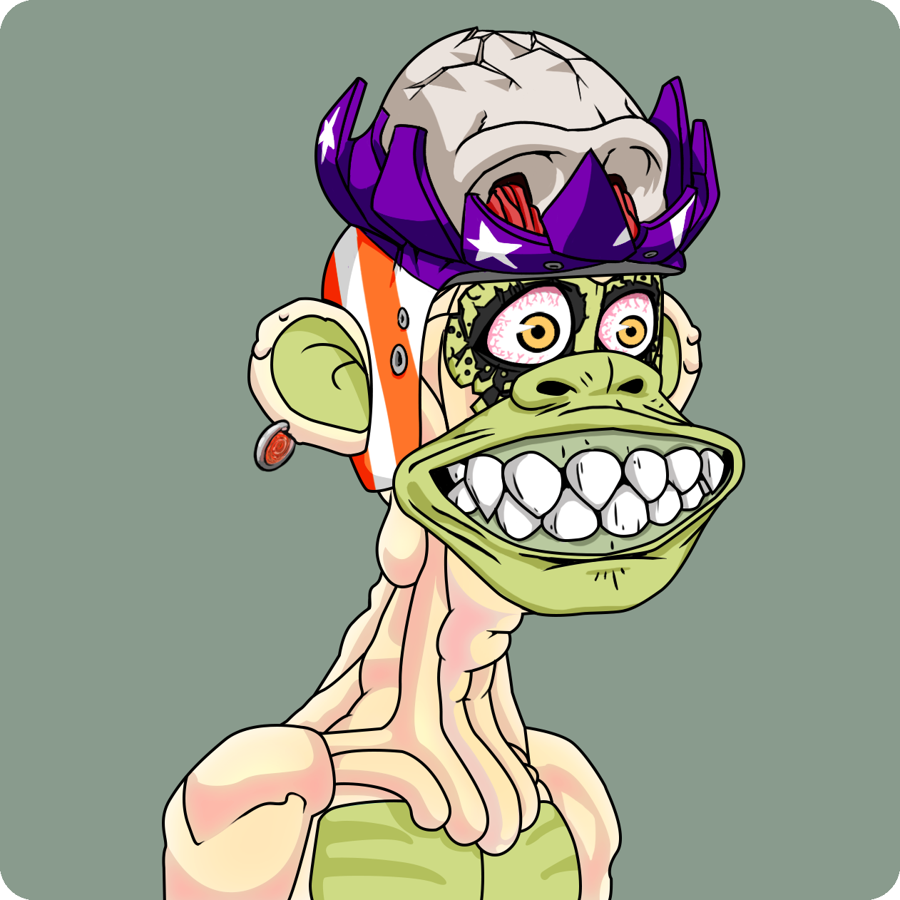 Yuga Labs - Mutant Ape Yacht Club - NFT # 8671