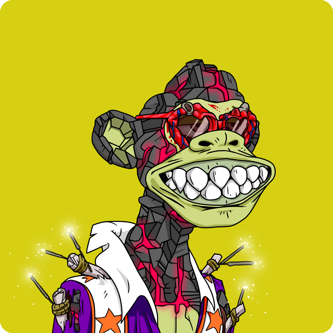 Yuga Labs - Mutant Ape Yacht Club - NFT # 3661