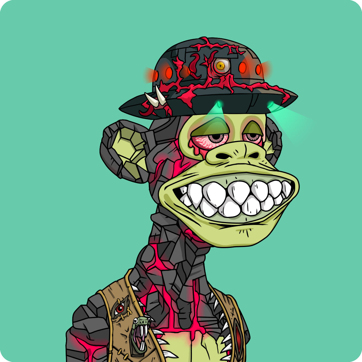 Yuga Labs - Mutant Ape Yacht Club - NFT # 9447