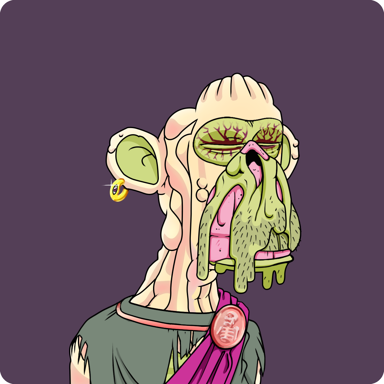 Yuga Labs - Mutant Ape Yacht Club - NFT # 7411