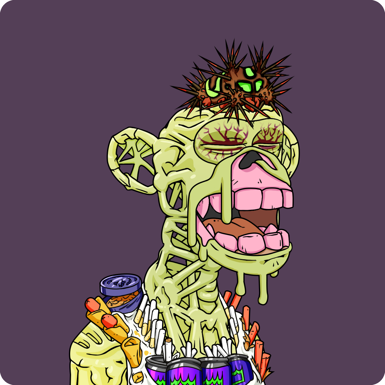 Yuga Labs - Mutant Ape Yacht Club - NFT # 5563