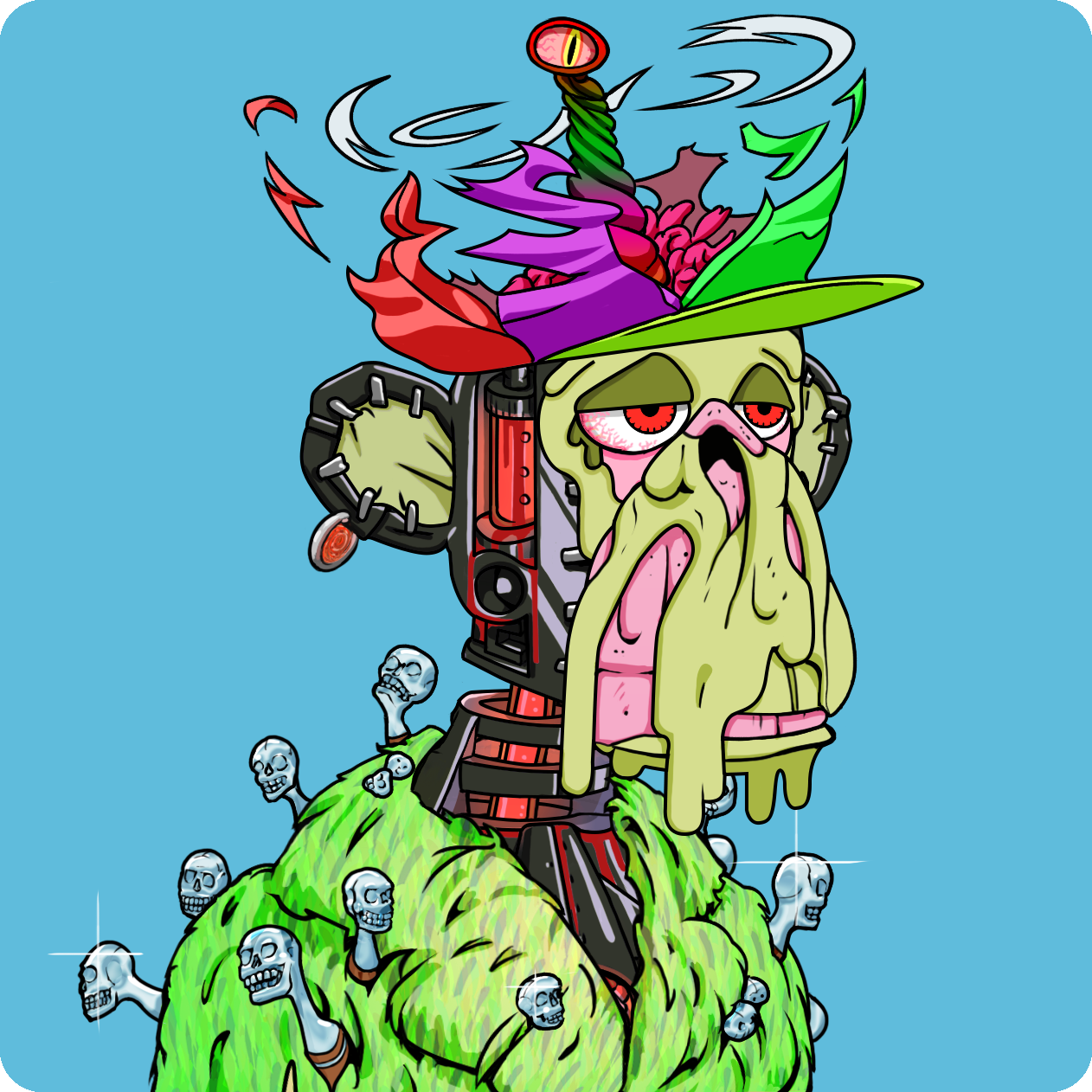 Yuga Labs - Mutant Ape Yacht Club - NFT # 1695