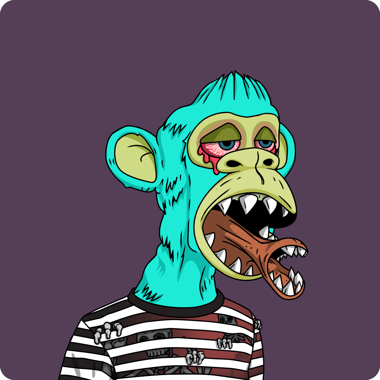 Yuga Labs - Mutant Ape Yacht Club - NFT # 11250