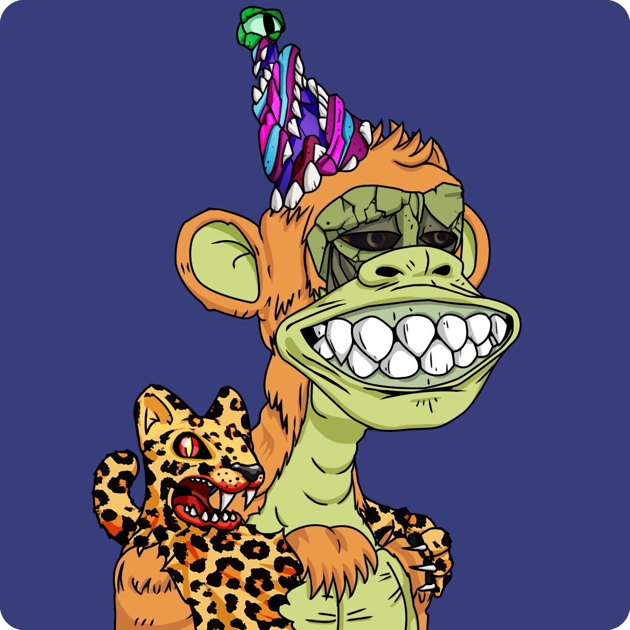 Yuga Labs - Mutant Ape Yacht Club - NFT # 5448