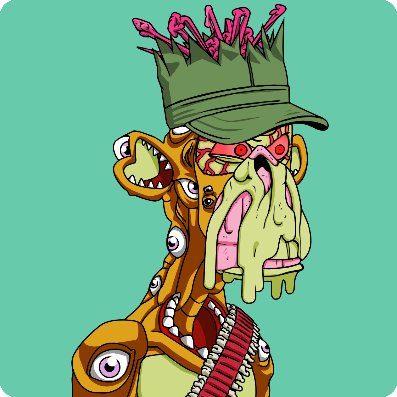 Yuga Labs - Mutant Ape Yacht Club - NFT # 11176