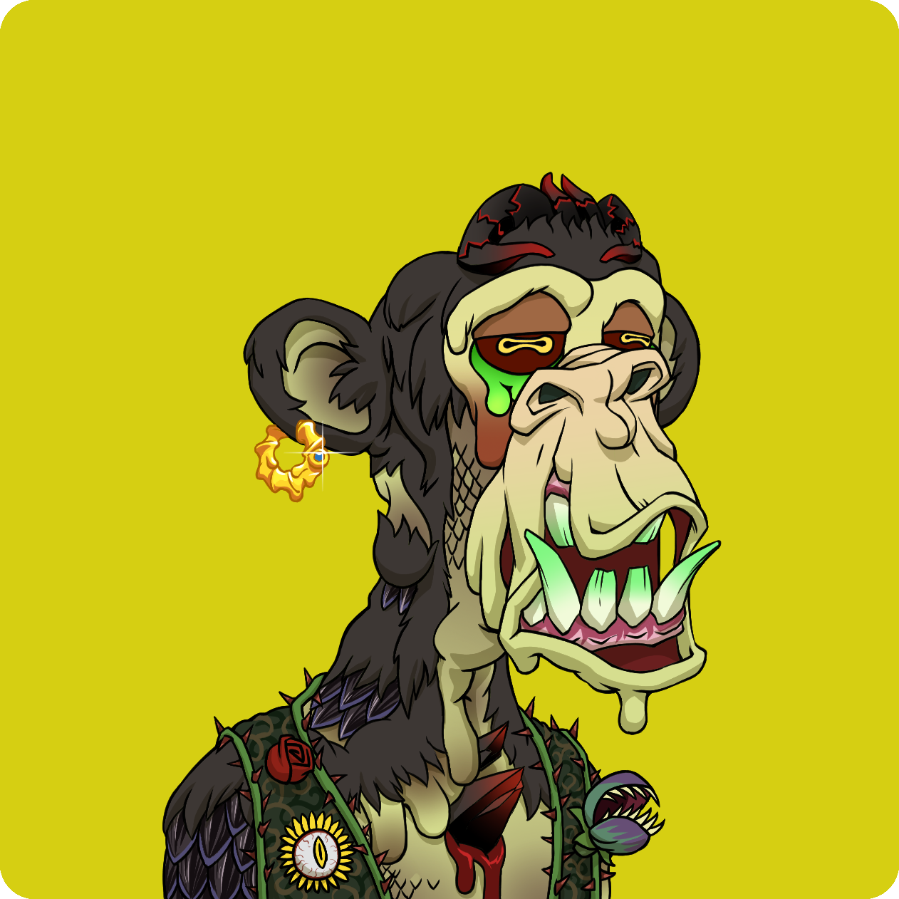 Yuga Labs - Mutant Ape Yacht Club - NFT # 7457