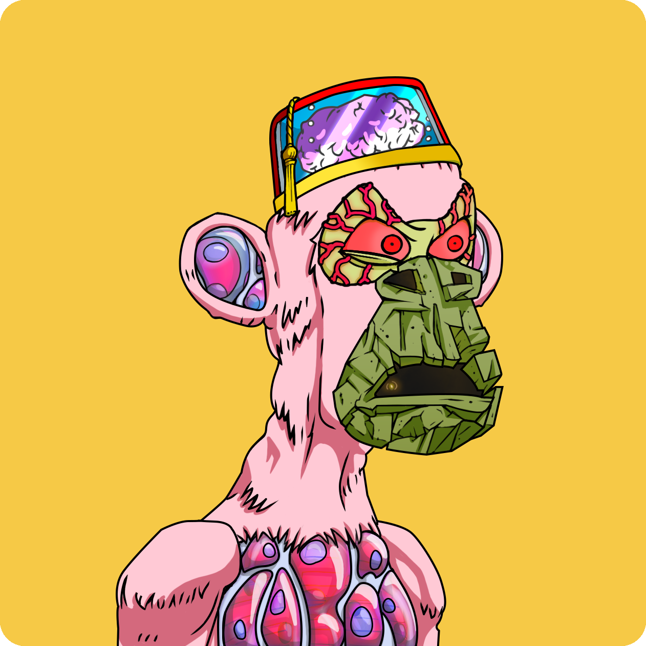 Yuga Labs - Mutant Ape Yacht Club - NFT # 19112