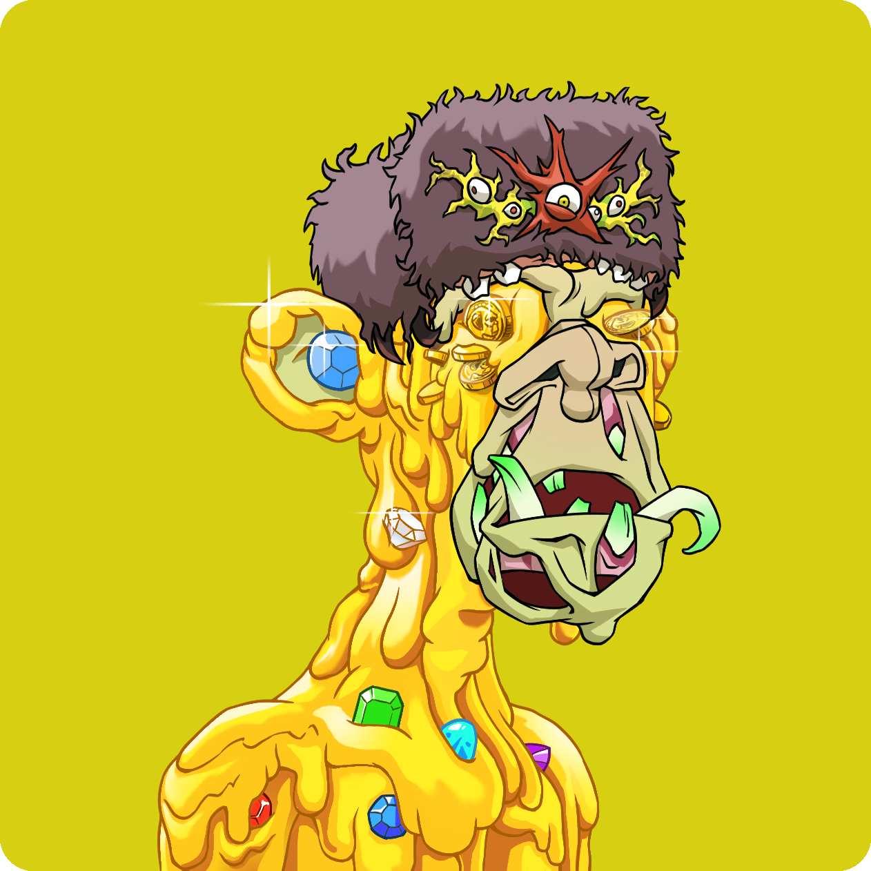 Yuga Labs - Mutant Ape Yacht Club - NFT # 4175