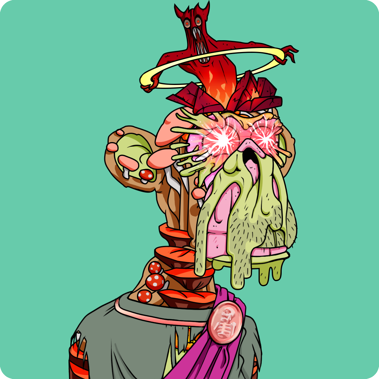 Yuga Labs - Mutant Ape Yacht Club - NFT # 19584