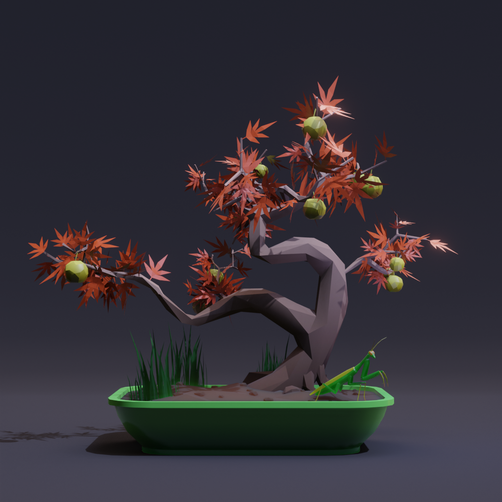 ZENFT Garden Society - Bonsai - Bonsai #8458 - NFT # 8458