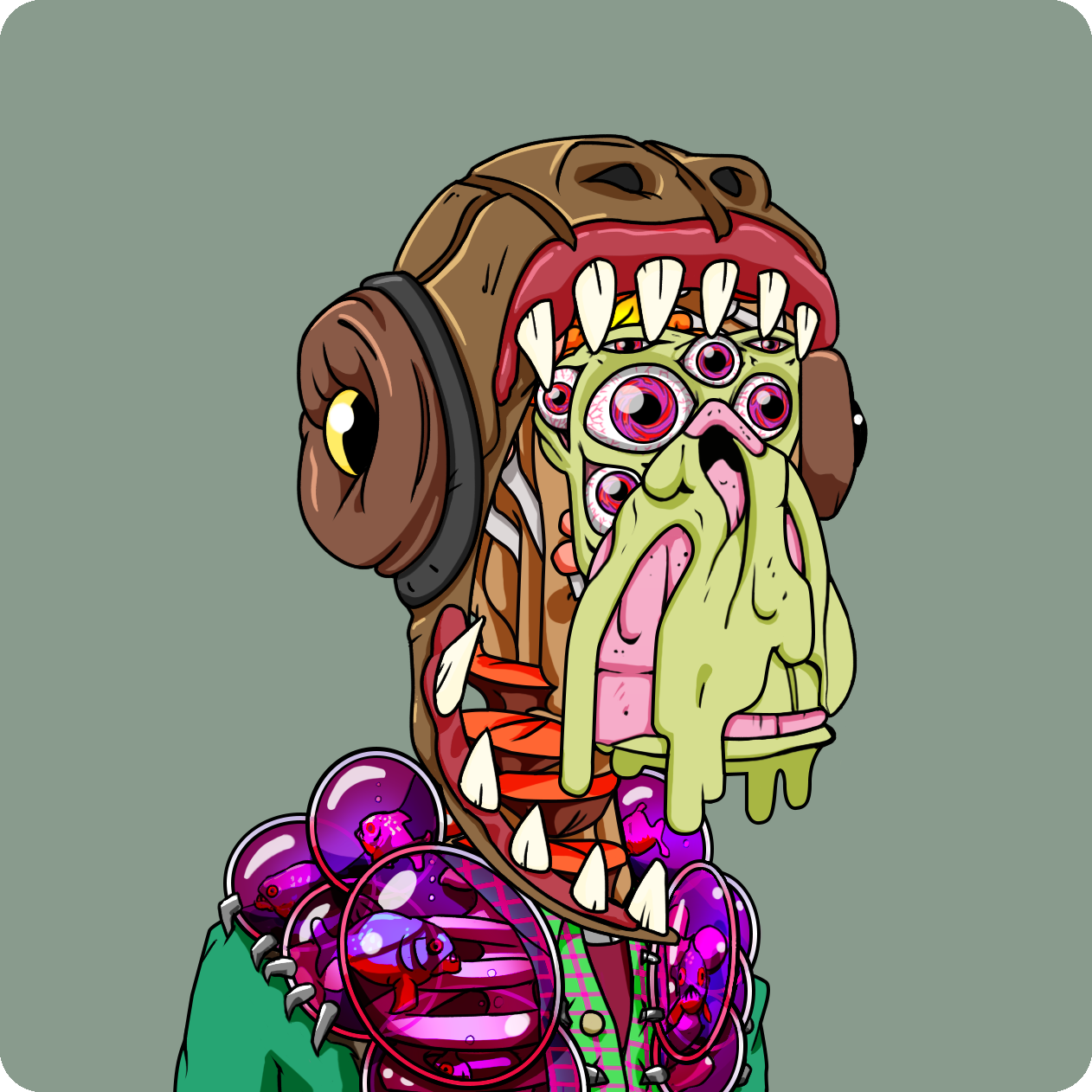 Yuga Labs - Mutant Ape Yacht Club - NFT # 6113