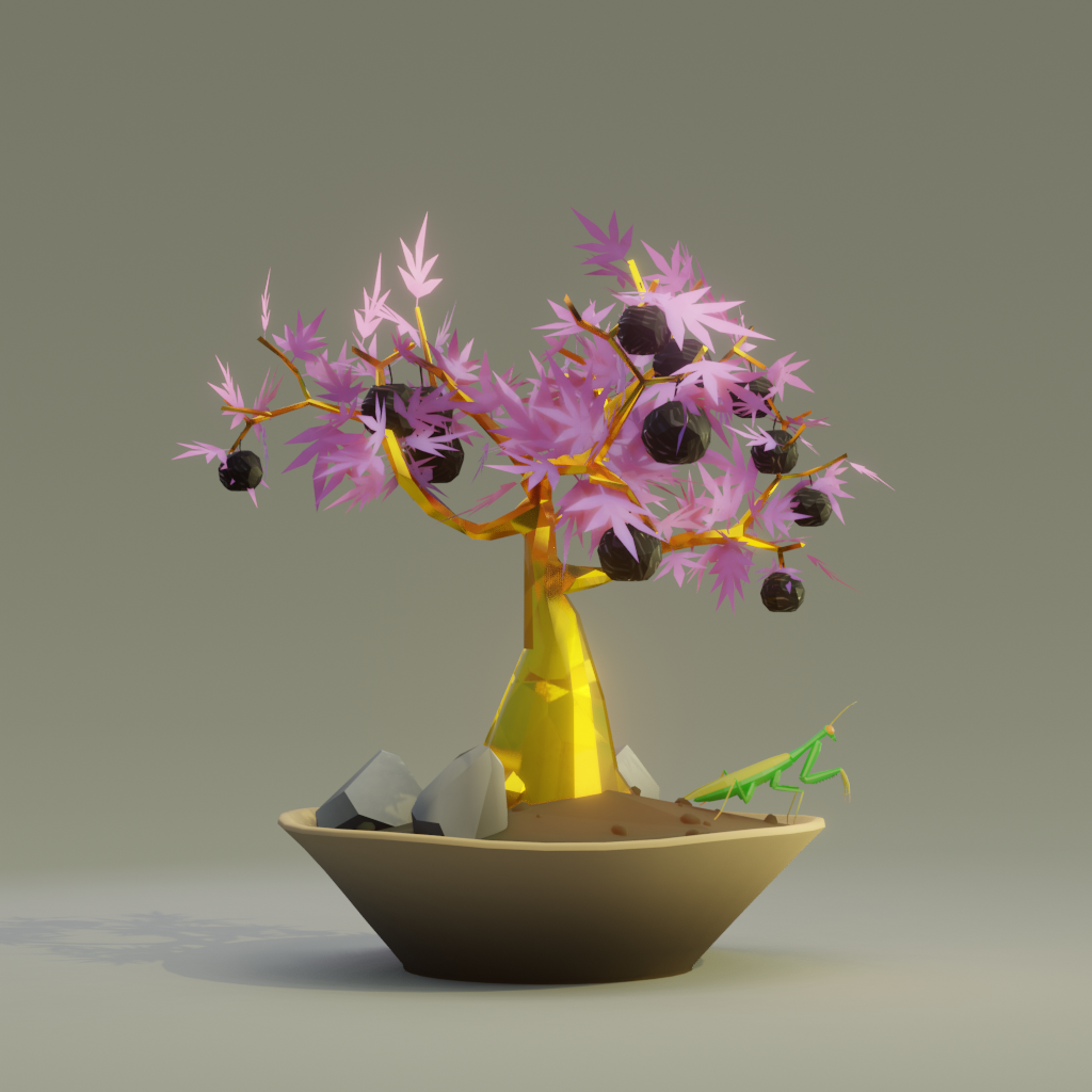 ZENFT Garden Society - Bonsai - Bonsai #8132 - NFT # 8132