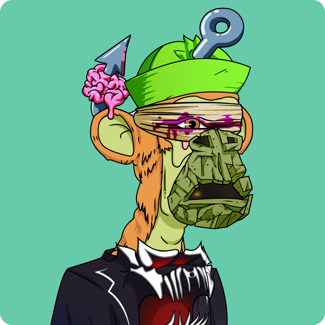 Yuga Labs - Mutant Ape Yacht Club - NFT # 11866