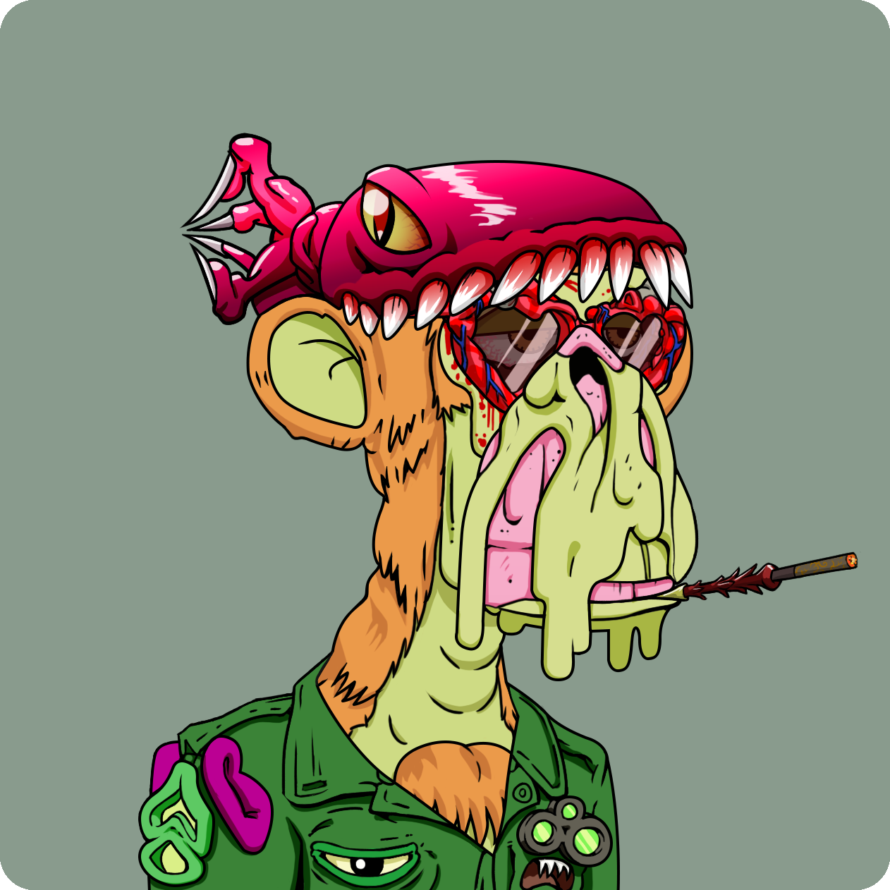 Yuga Labs - Mutant Ape Yacht Club - NFT # 2908