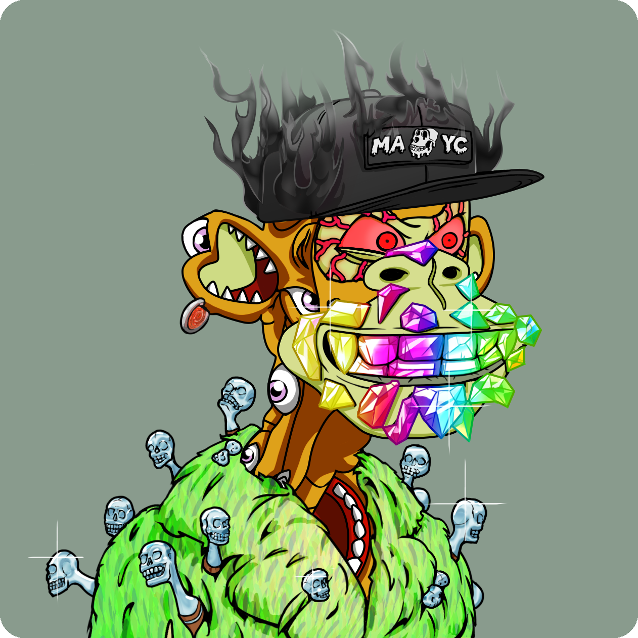 Yuga Labs - Mutant Ape Yacht Club - NFT # 18826