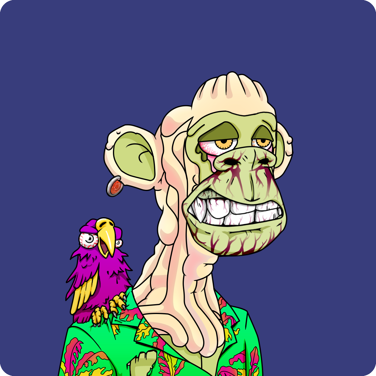 Yuga Labs - Mutant Ape Yacht Club - NFT # 2177