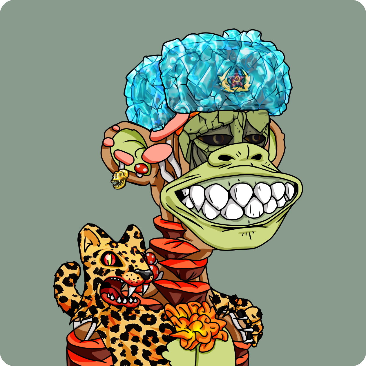 Yuga Labs - Mutant Ape Yacht Club - NFT # 2395