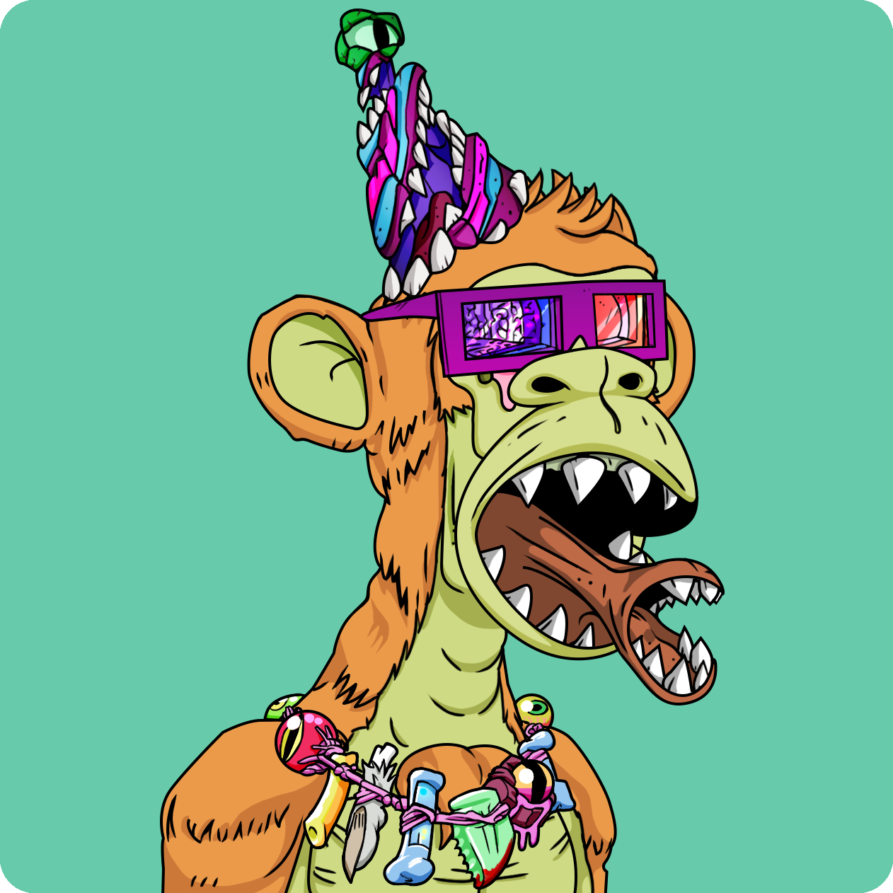 Yuga Labs - Mutant Ape Yacht Club - NFT # 26806