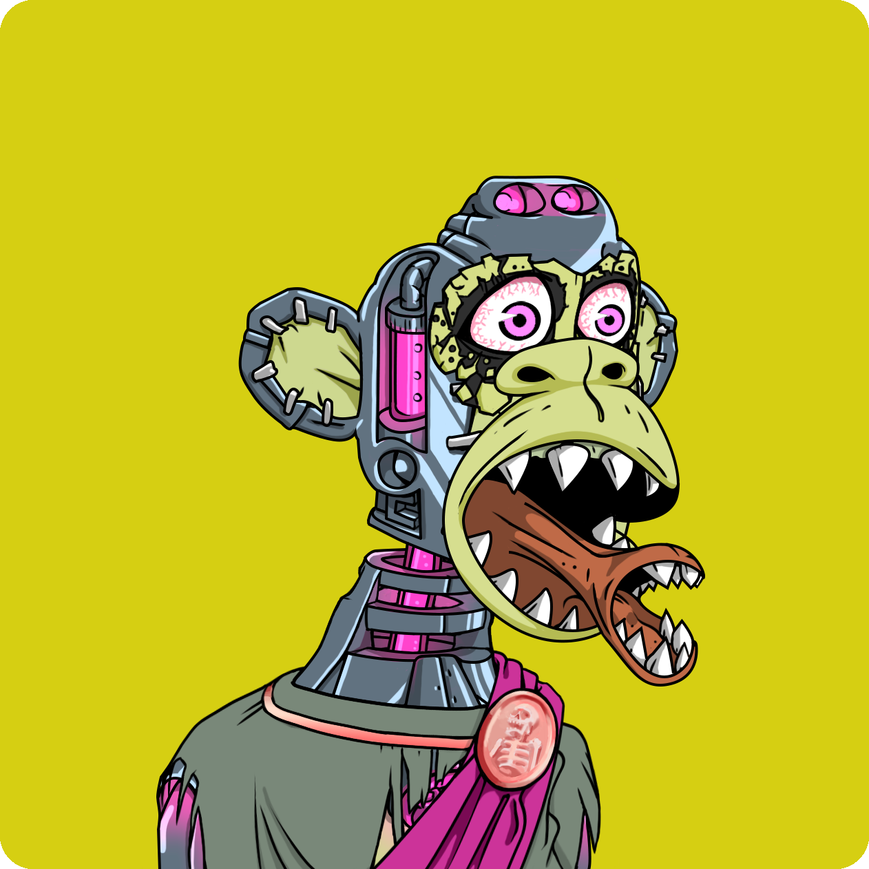 Yuga Labs - Mutant Ape Yacht Club - NFT # 23874