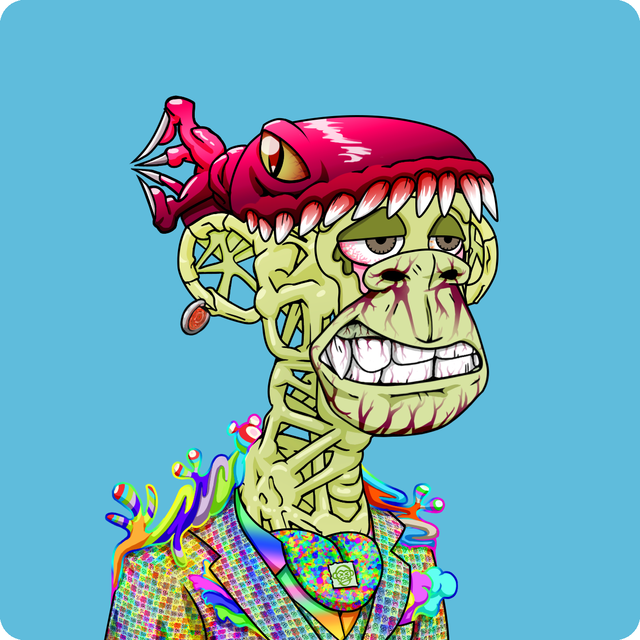 Yuga Labs - Mutant Ape Yacht Club - NFT # 1707