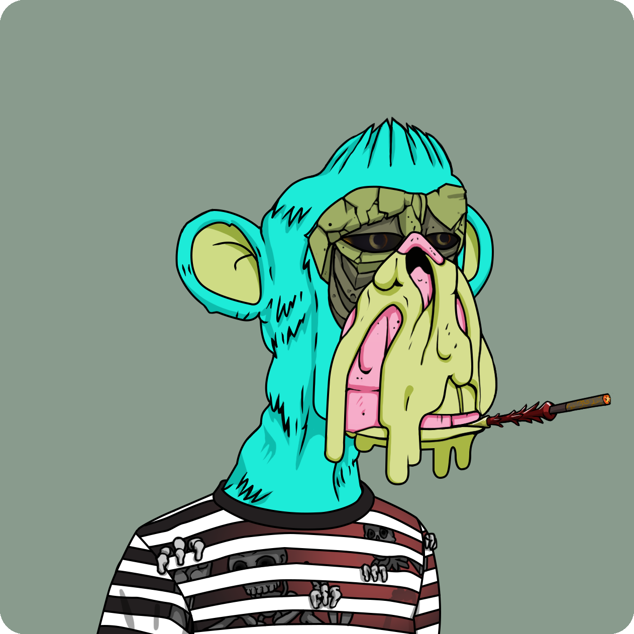 Yuga Labs - Mutant Ape Yacht Club - NFT # 6962