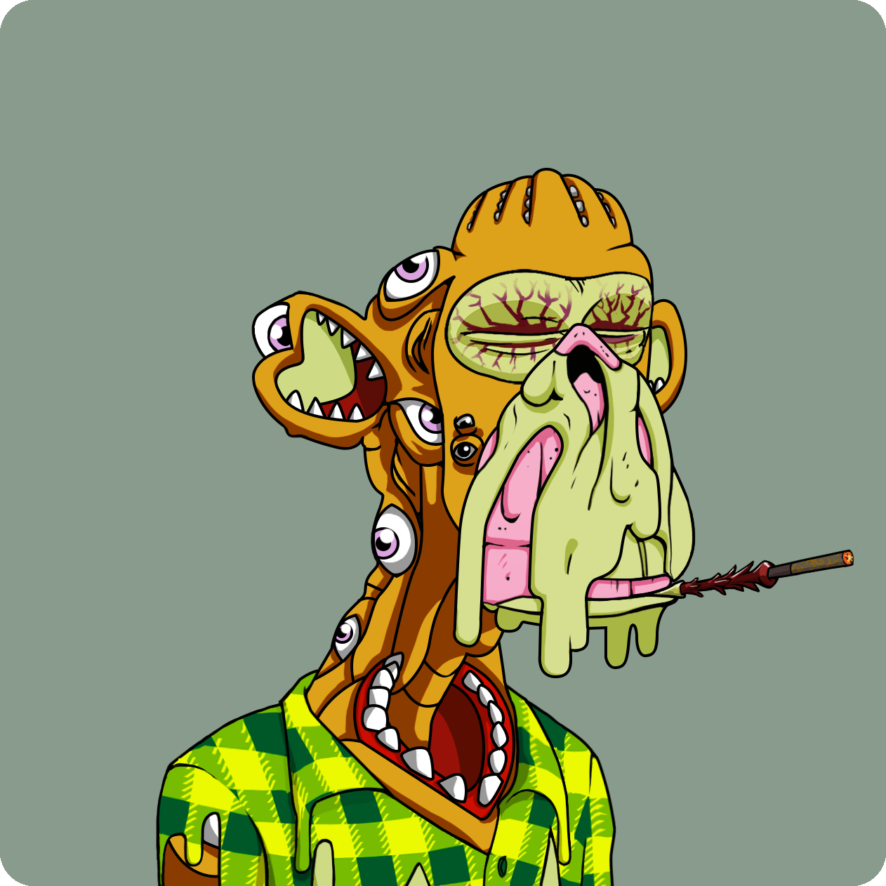 Yuga Labs - Mutant Ape Yacht Club - NFT # 5004