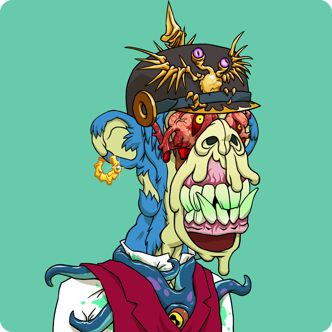 Yuga Labs - Mutant Ape Yacht Club - NFT # 21027