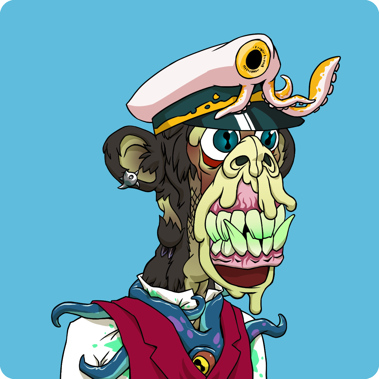 Yuga Labs - Mutant Ape Yacht Club - NFT # 6915