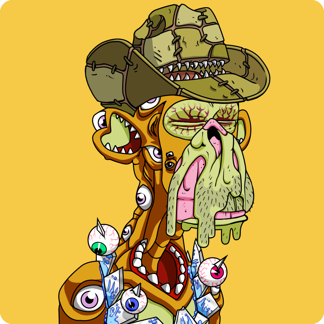 Yuga Labs - Mutant Ape Yacht Club - NFT # 15254