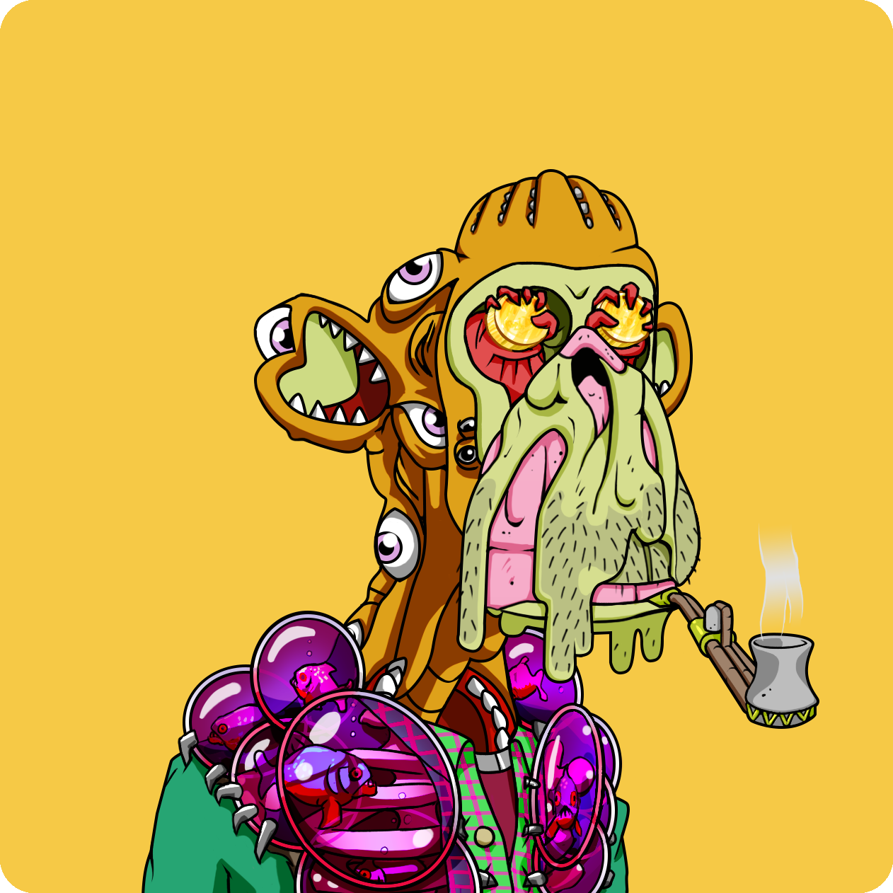 Yuga Labs - Mutant Ape Yacht Club - NFT # 2912