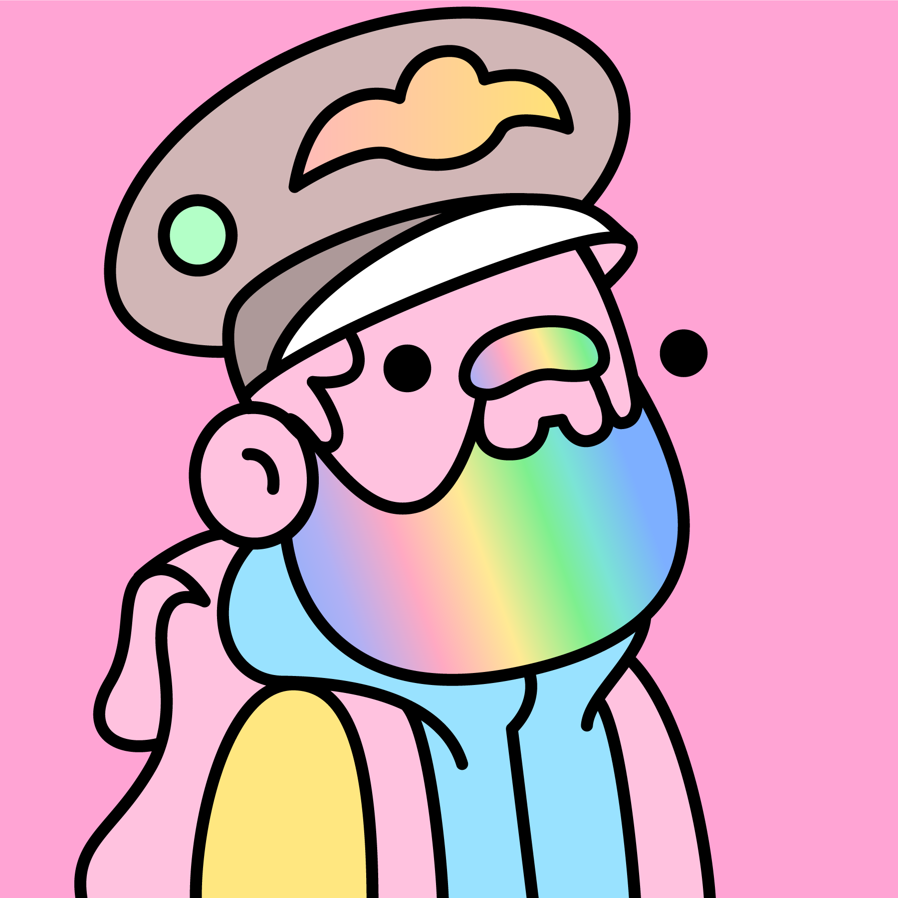 The Doodles Founders - Doodles - Doodle #7104 - NFT # 7104