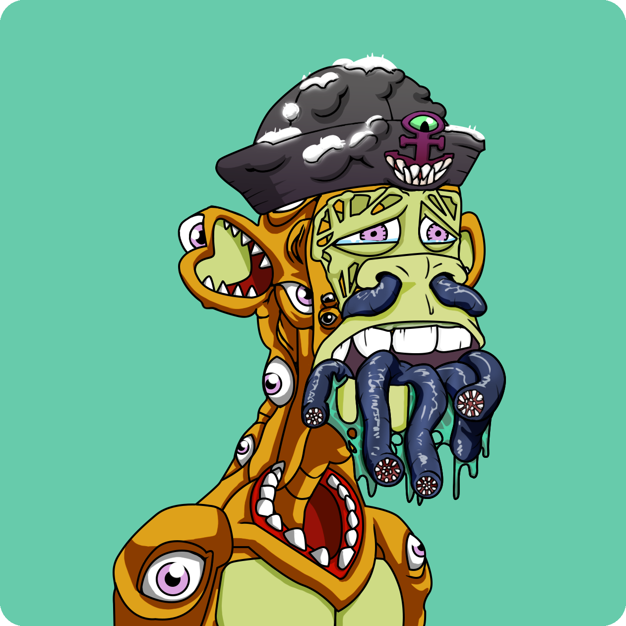 Yuga Labs - Mutant Ape Yacht Club - NFT # 4693